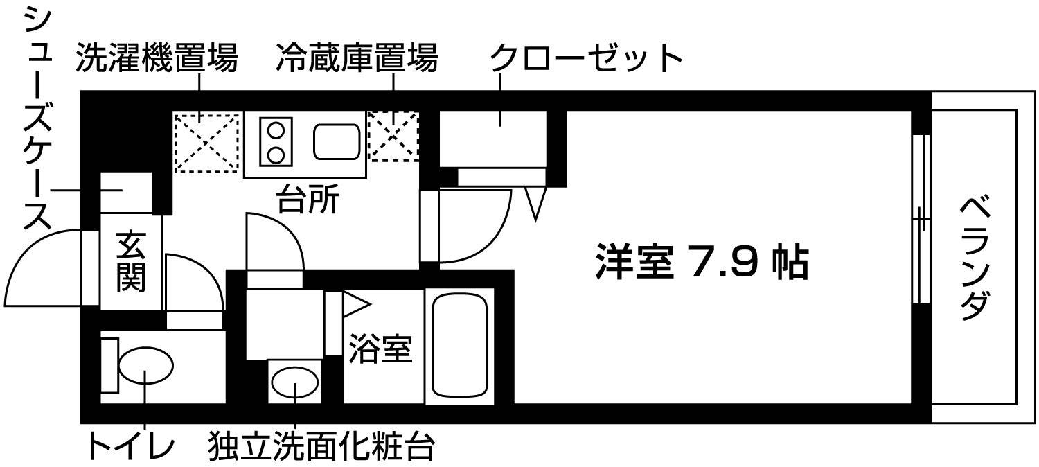 Aタイプ間取り図